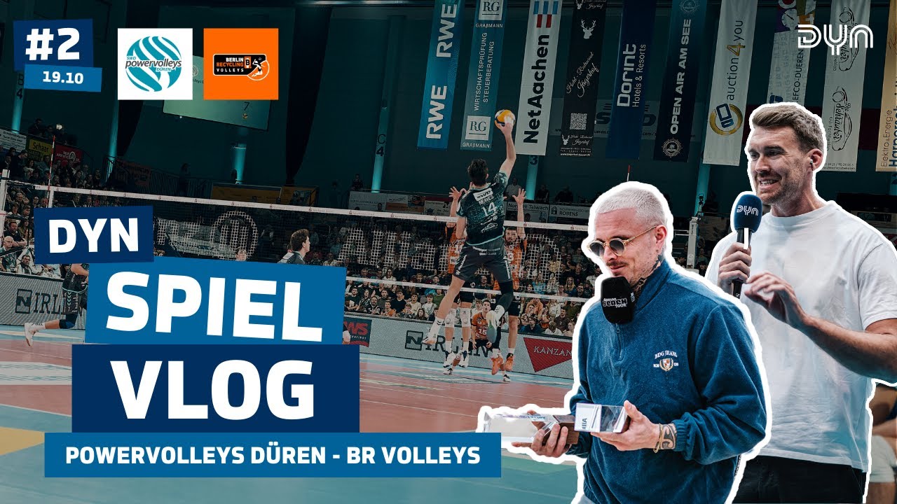 ALEX und DIRK sorgen F&Uuml;R UNRUHE beim TOPSPIEL in der VOLLEYBALL BUNDESLIGA 😜😅