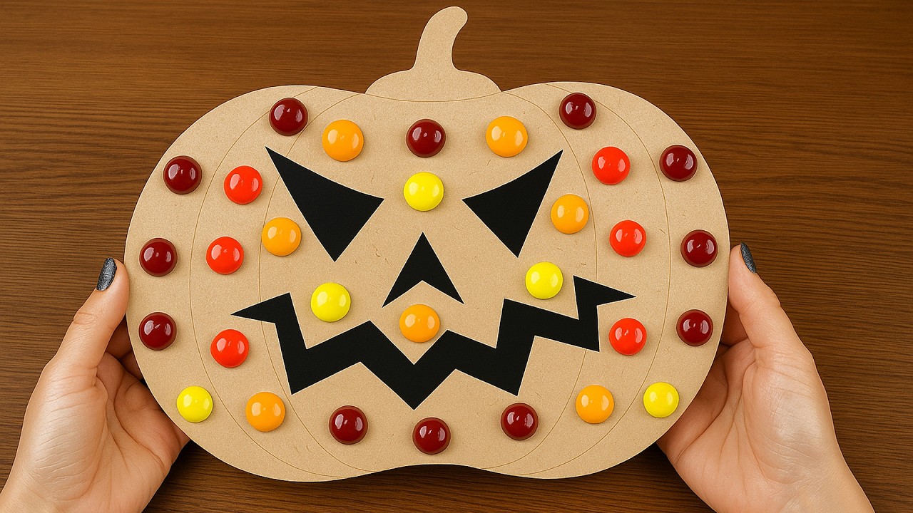 🎃 Easy Acrylic HALLOWEEN Painting You Can Try Today!