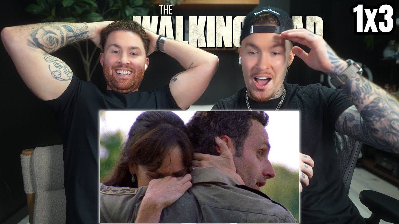 TWINS WATCH THE WALKING DEAD FOR THE FIRST TIME! | Episode 3 Reaction