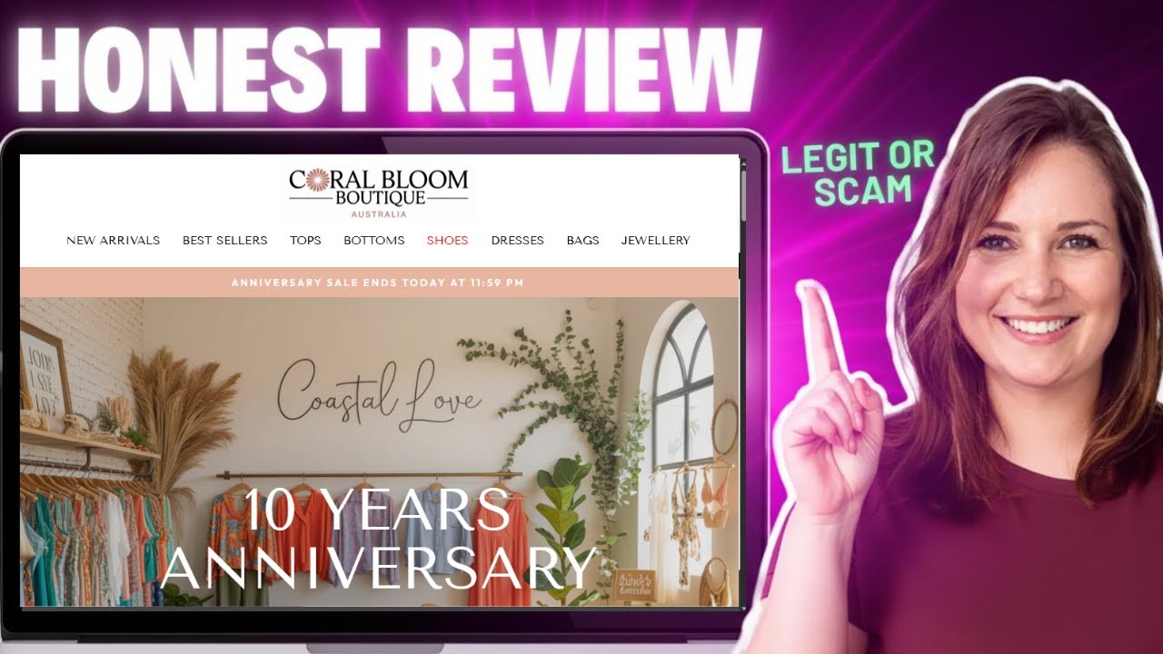 Coral Bloom Boutique Australia Review: Shop Overview