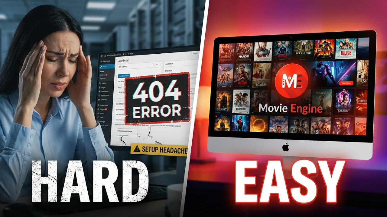 Build Your Own Netflix in Minutes | No Coding Required | Movie Engine