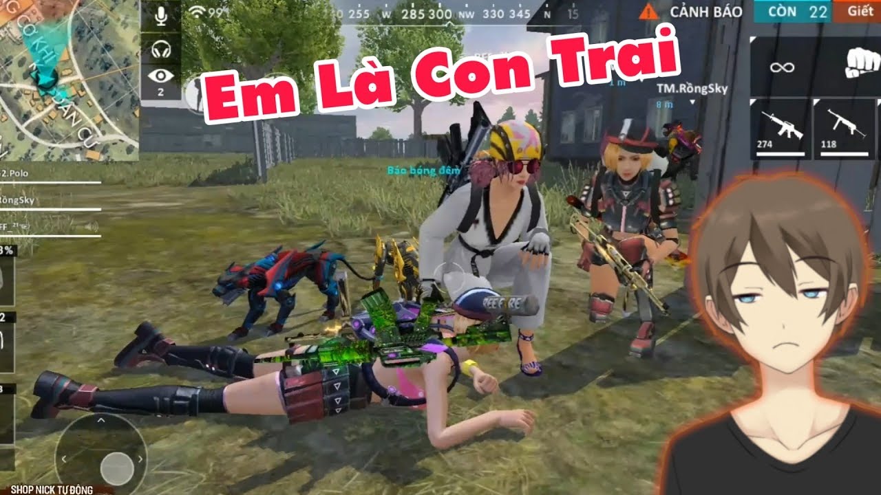 [Free Fire] Cười Đau Bụng Khi Gil Khẳng Định Bạn Này Là Con Gái Cho Đến Khi Bạn Ấy Nói..