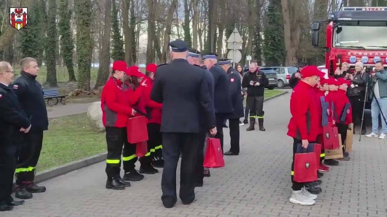 Przekazanie nowego samochodu dla OSP Trzcińsko-Zdrój