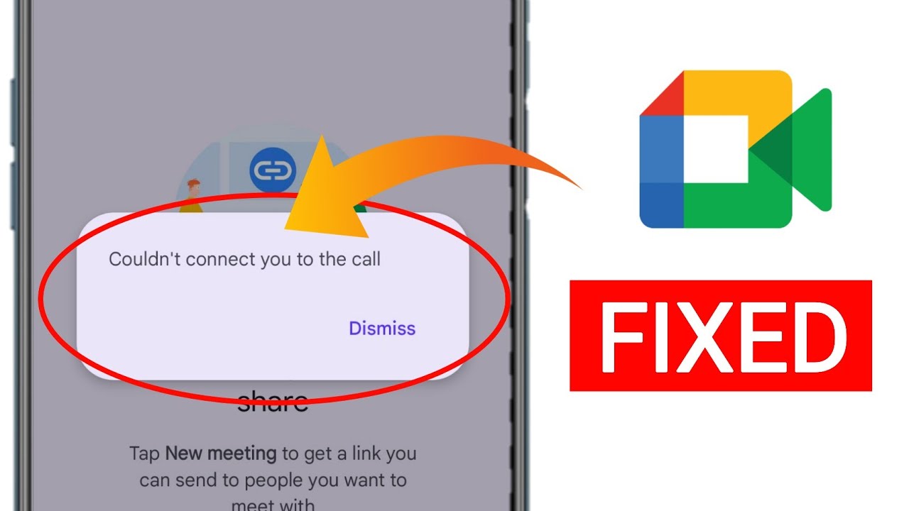 Fix Google Meet Couldn't connect you to the call Problem || Google Meet Not Working Problem