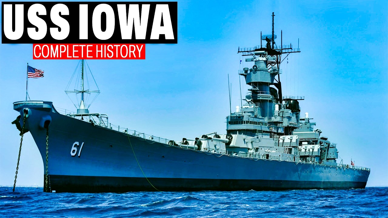 USS Iowa: Линкор, отказавшийся умирать | 50 лет войны и трагедии 🇺🇸