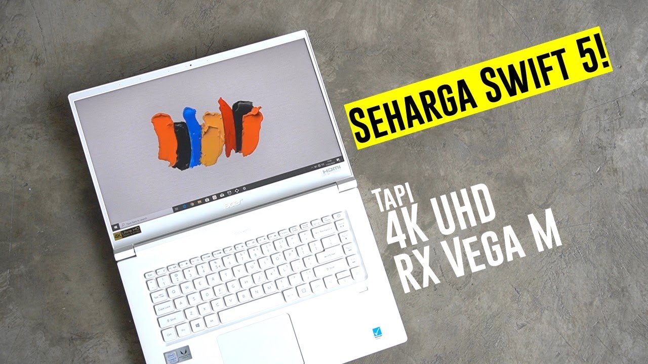 Laptop 4K UHD TerHEMAT! - Acer ConceptD 5 (Kaby Lake G)