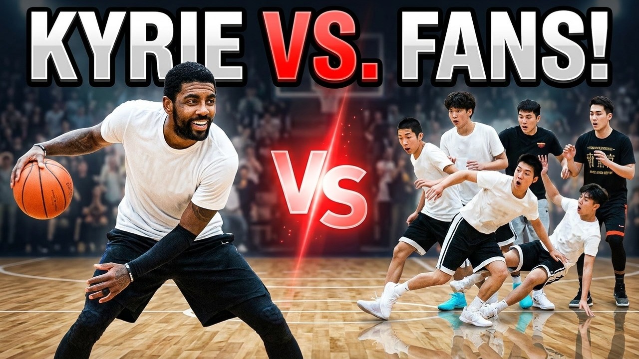 Kyrie Irving 1-on-1 against Fans!
