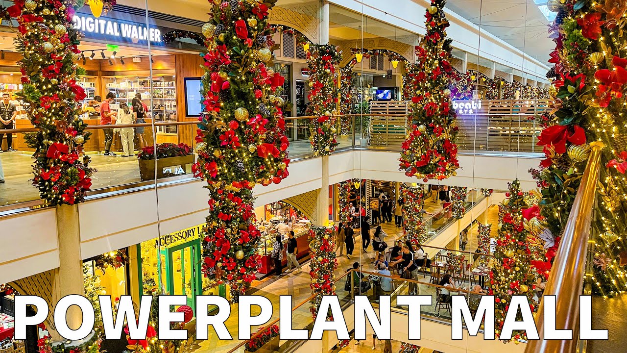 Christmas Magic at Power Plant Mall Rockwell: Holiday Walking Tour