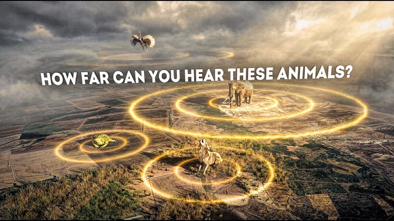 🦍🔉 Animals SOUND Distance | 3D Comparison