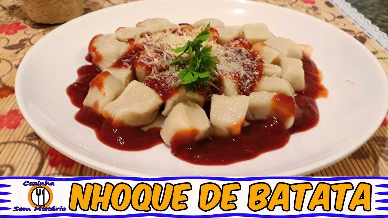 NHOQUE DE BATATA F&Aacute;CIL E R&Aacute;PIDO | COZINHA SEM MIST&Eacute;RIO
