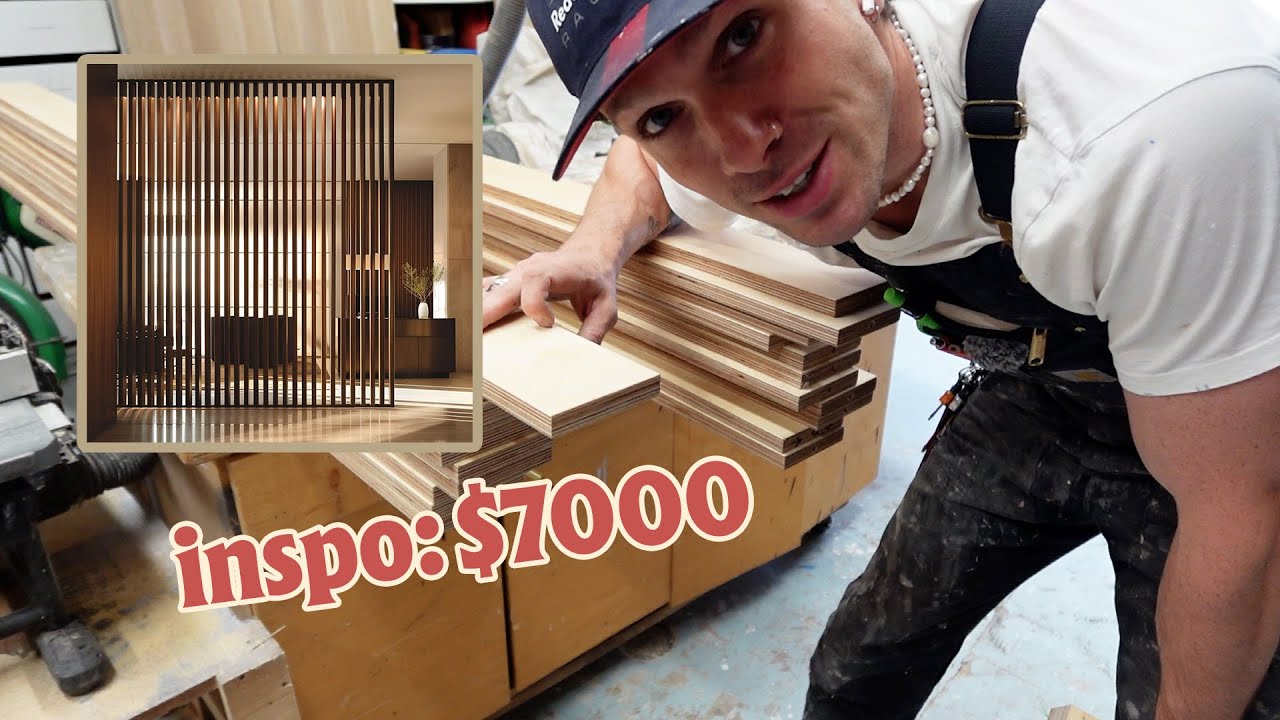 I DIY'd this room divider for $350!