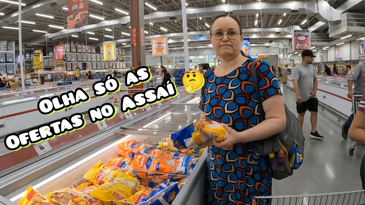 😳COMPRINHA NO ASSAÍ ME PERDI NO CAMINHO 🛣️!!! 