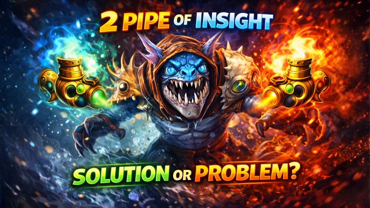 2 PIPE OF INSIGHT MEMBUAT MATCH INI MENANG!?【DOTA 2 INDONESIA】