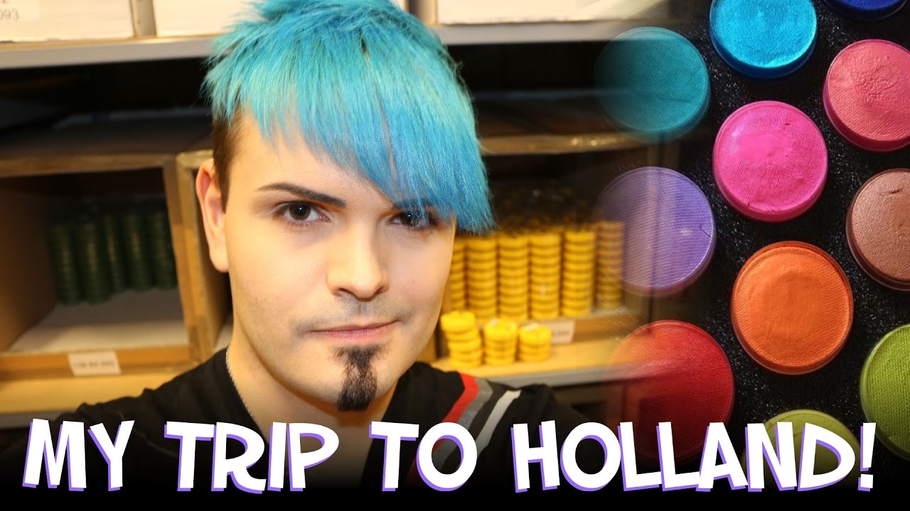 My Holland Vlog! - I got to see a Face Paint Factory!