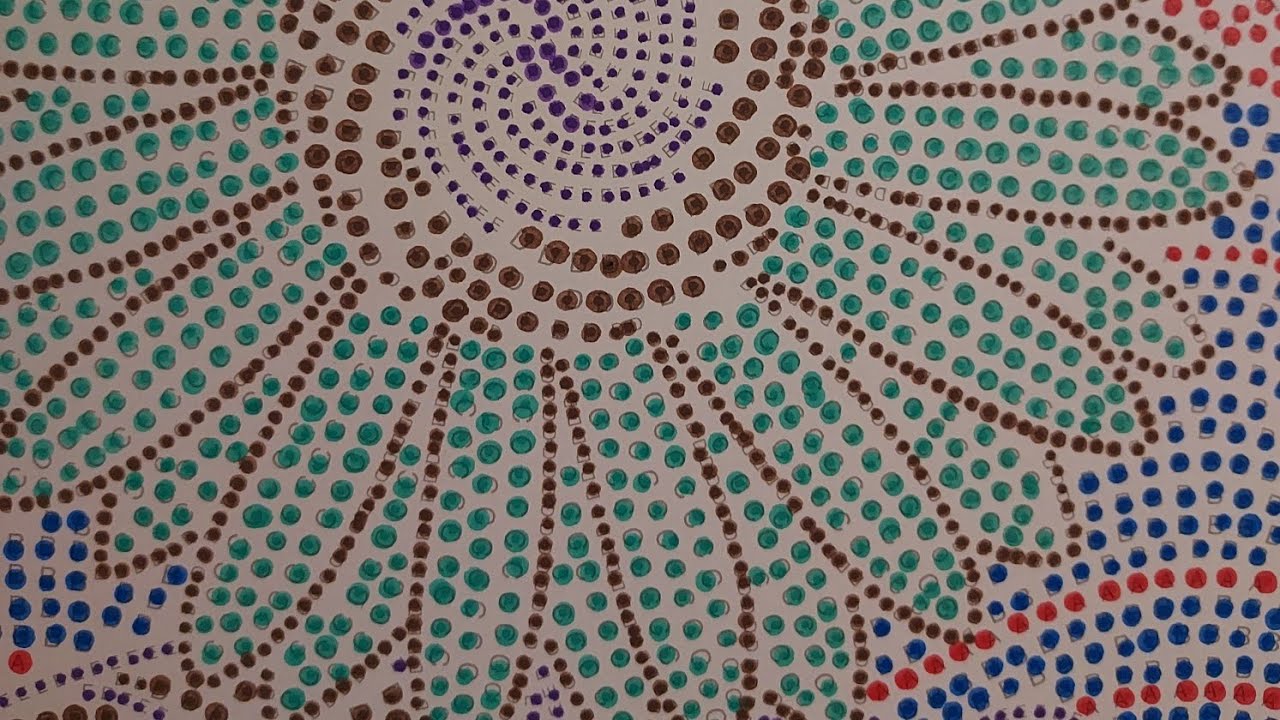 Asmr-whispered-Let's Do Some Pointilism 