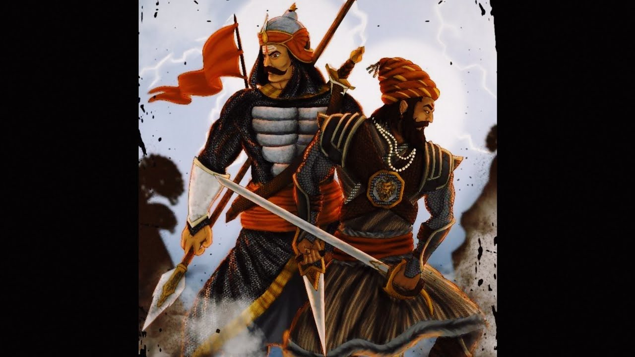 Little dark age 🚩⚔️   (chattarpati shivaji maharaj and Maharana Pratap ji) 