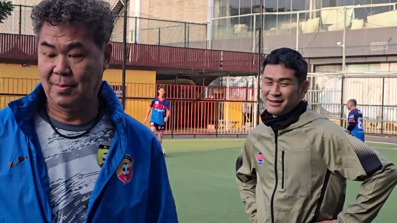31/01/2026 步行足球友誼賽(3節) 廣州夢想成真女子足球隊(紅)⛹🏻‍♀️ VS 華強開心男子隊(藍色+灰色)⛹🏻 