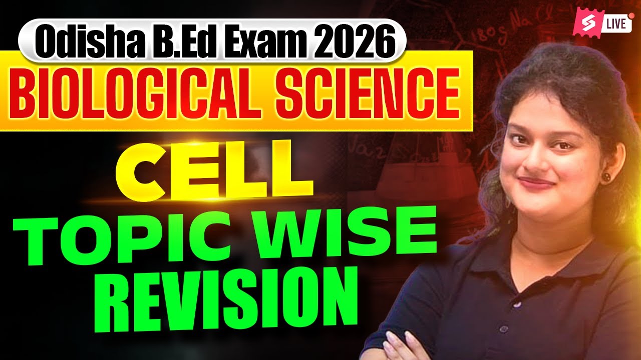Odisha Bed 2026 | Biological Science | Topic Wise Revision by Mahima Maam