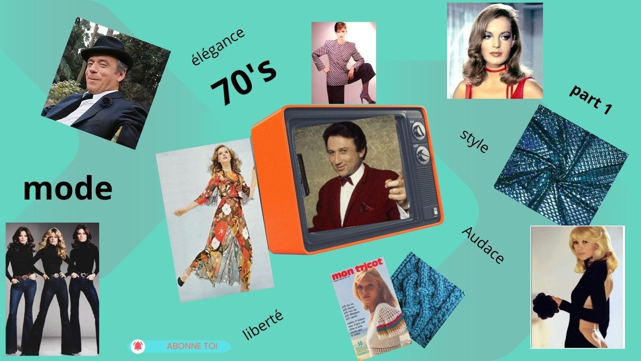 La mode  70's  :  l'influence  des médias