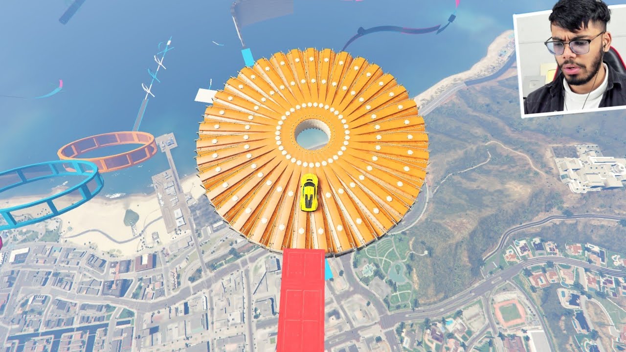 Car Parkour Race 566.544% People Can't Complete This in Half Hour!