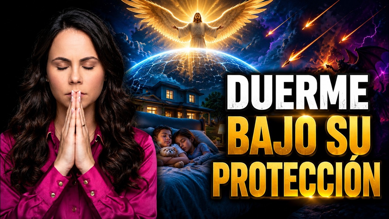 ORACIÓN CONTRA LOS ESPÍRITUS NOCTURNOS || DUERME CONFIADO CON ESTA ORACIÓN.