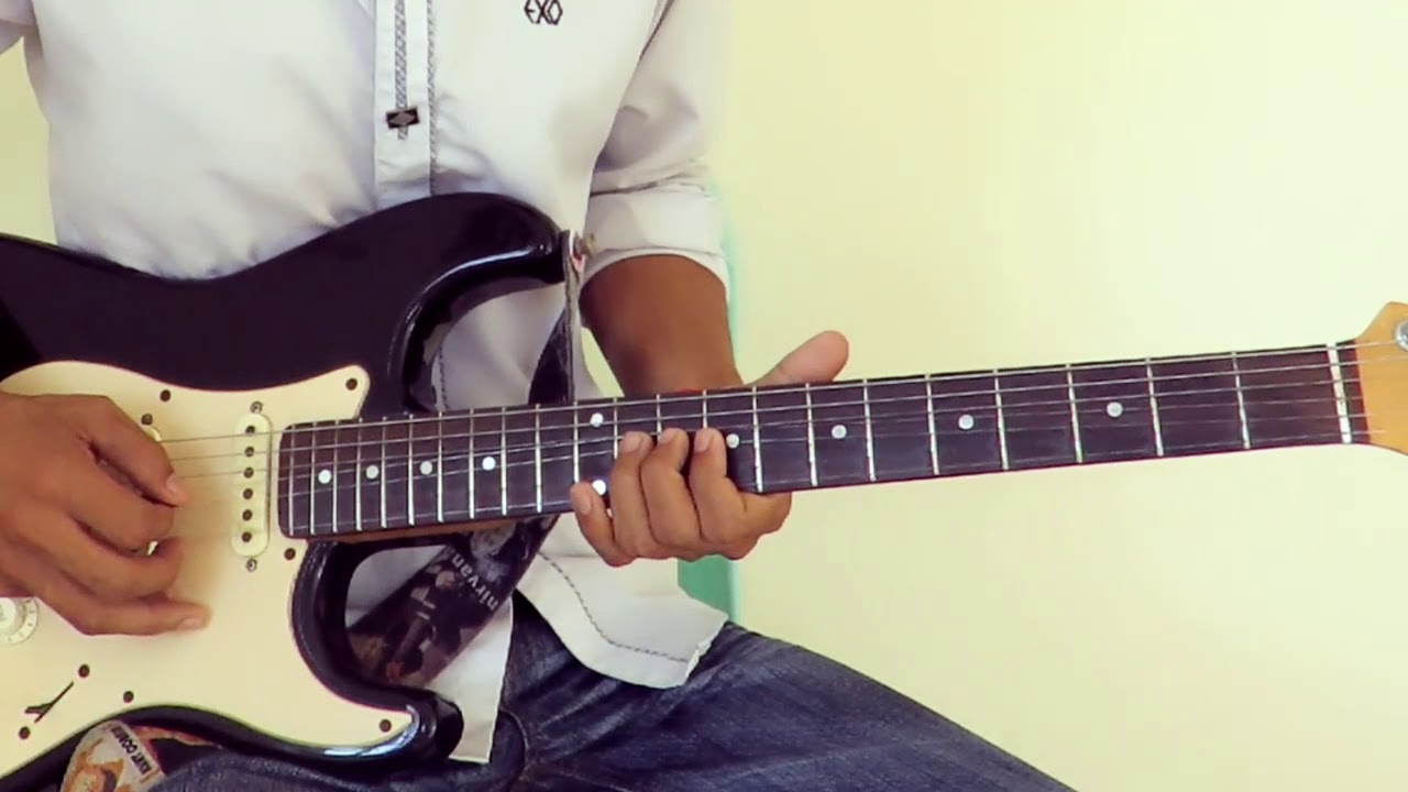 #ខ្ញុំស្រលាញ់ស្រីតូច ( solo Intro )guitar lesson, ស៊ីន ស៊ីសាមុត, រៀនហ្គីតា, មរតកដើម, guitar, vin vin