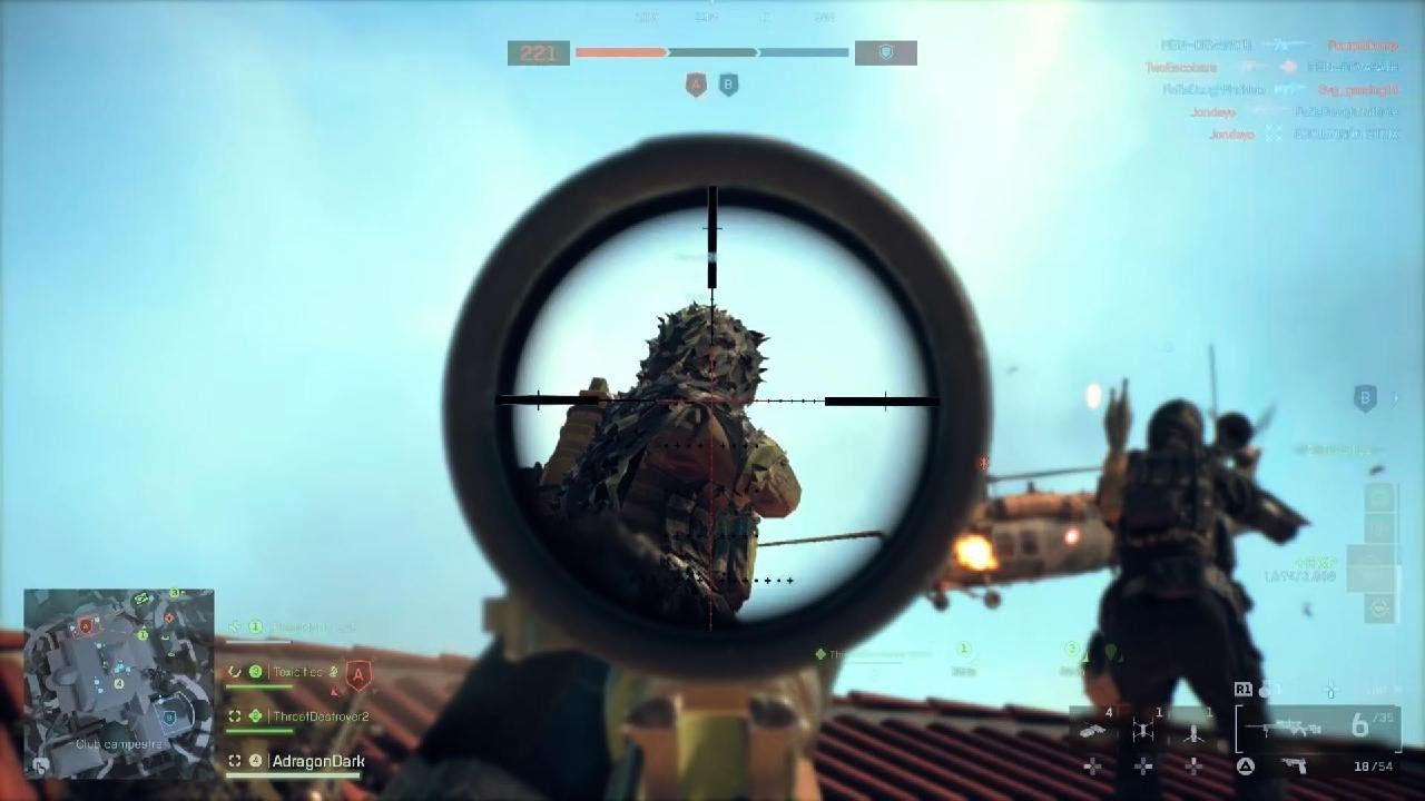 BF6 Helicopter Headshot