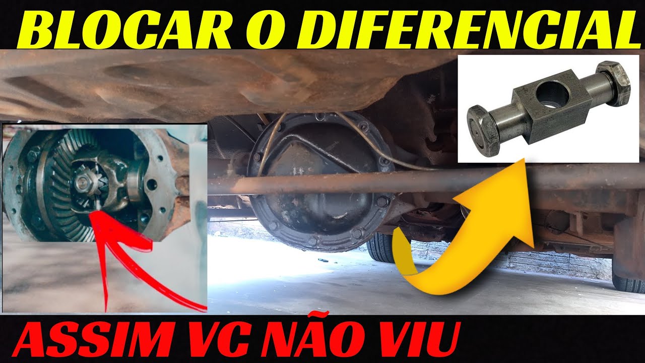 BLOCANDO O DIFERENCIAL DO CHEVETTE [ DESSE JEITO VOCÊ NUNCA VIU]  [ASLLAN APLICAÇÕES ESPECIAIS]