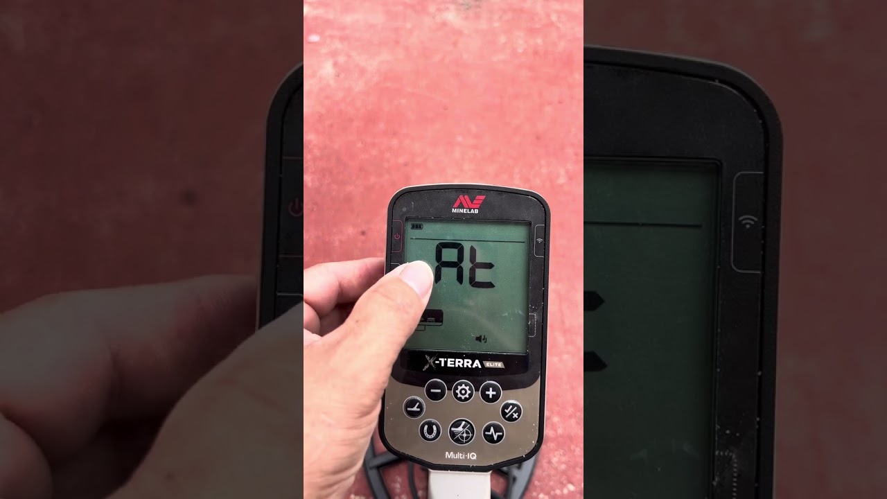 Configurar el minelab xterra elite y xterra pro de minelab y restauración de fabrica por primera
