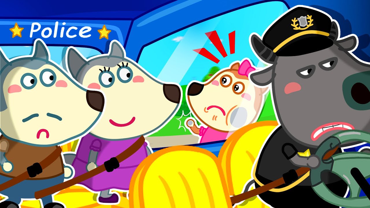 Oh No! Police Took Lycan’s Parents  What Happened 🐺 Funny Stories for Kids
