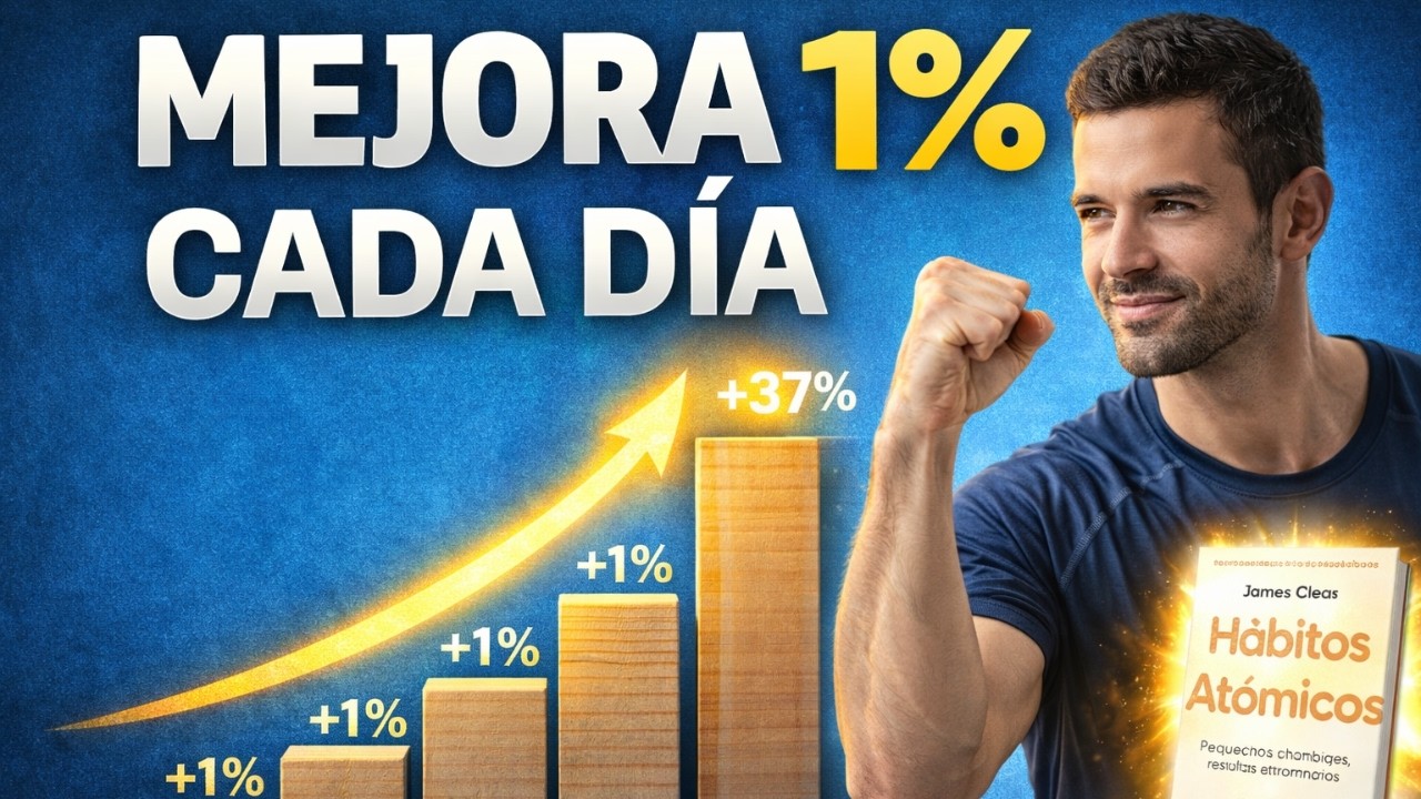 Mejora 1% cada día: las enseñanzas de Hábitos atómicos