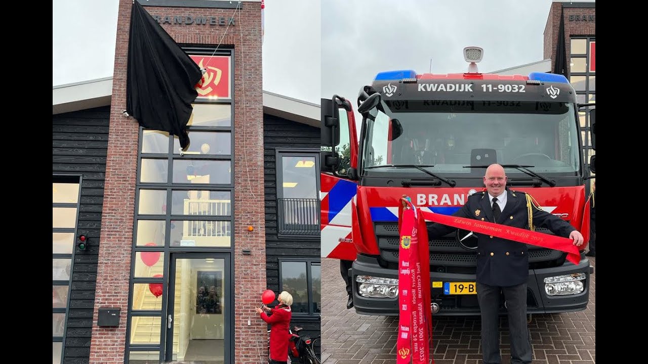 Opening Brandweeerkazerne Kwadijk