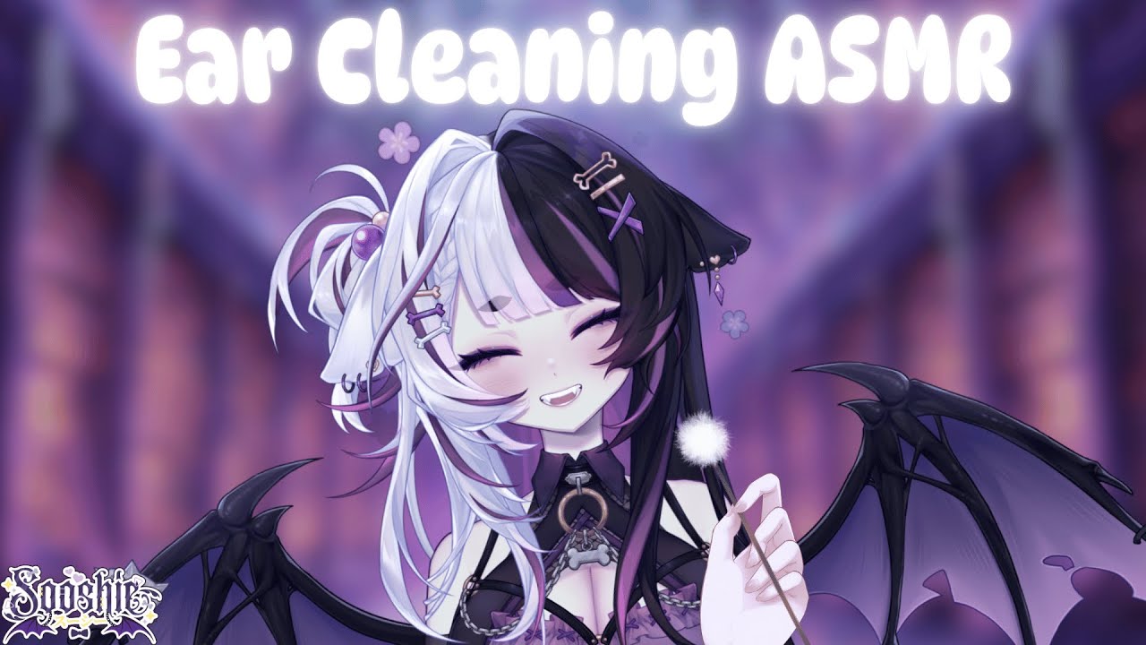 【VTUBER ASMR】Relaxing Fluffy Ear Cleaning + Picking ✨