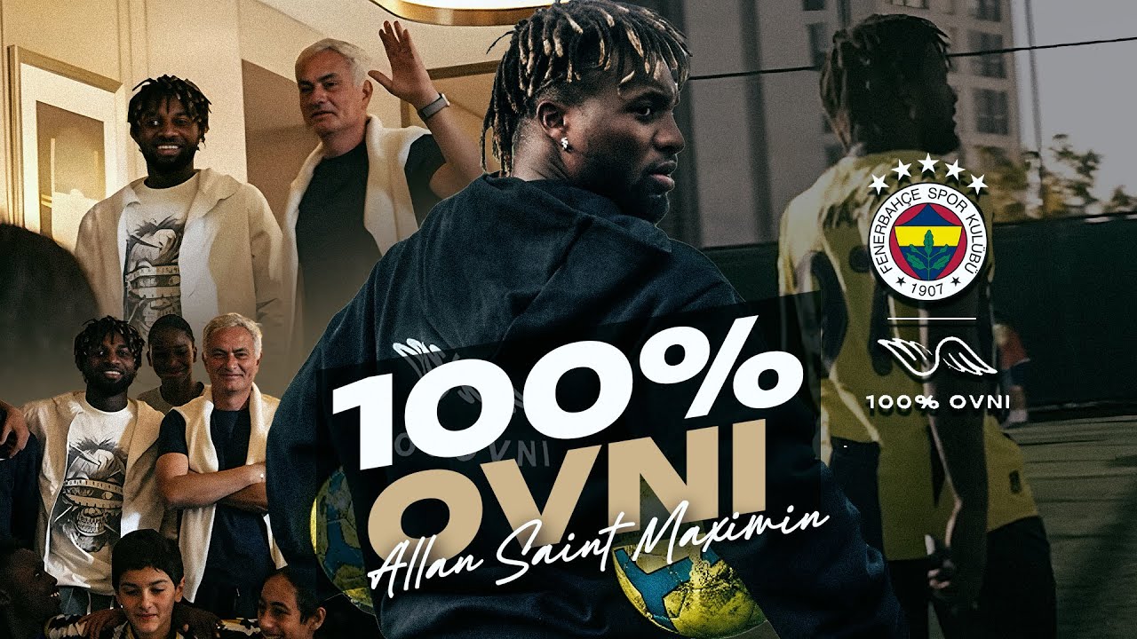 Allan Saint-Maximin'in Takımı 100% OVNI Akademi ile Futbol ve Röportaj