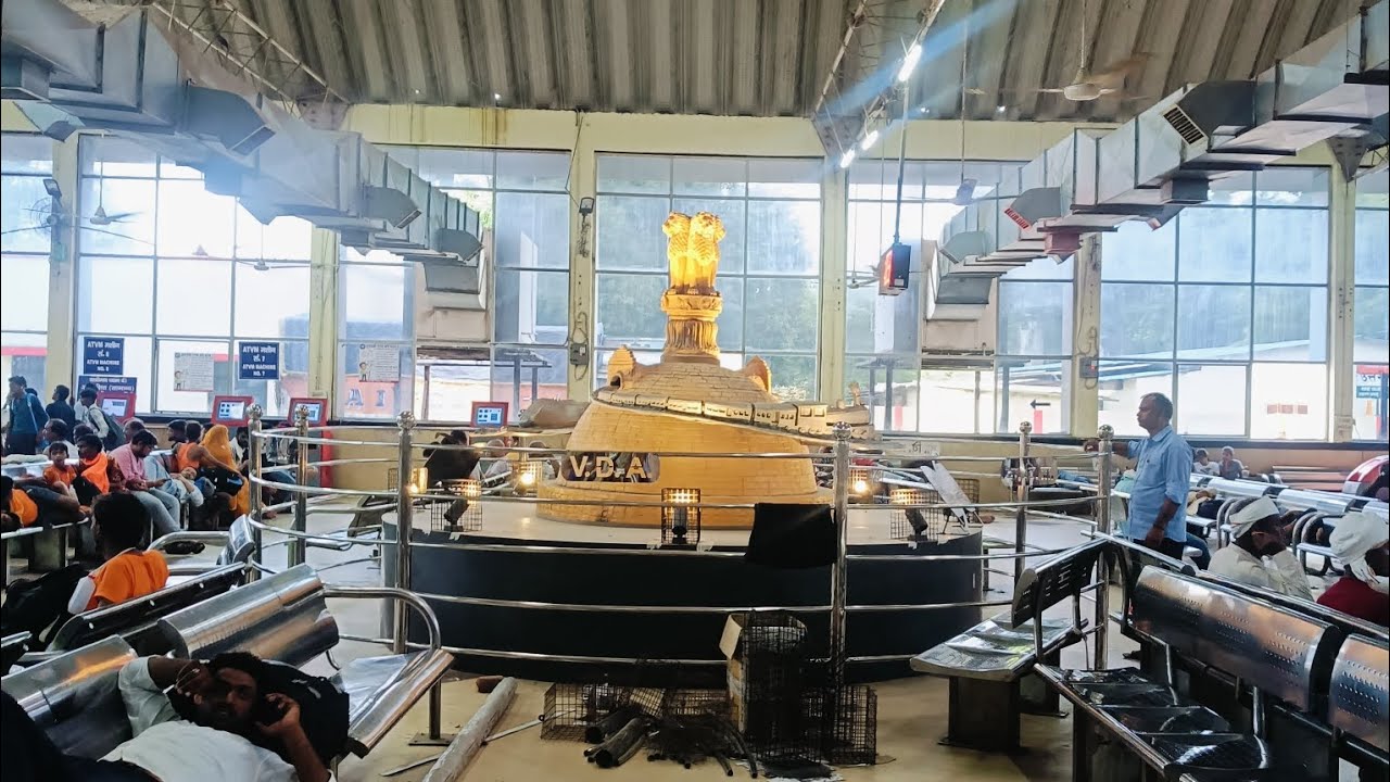 Varanasi Junction Waiting Hall Area And Ticket 🎫 Counter 