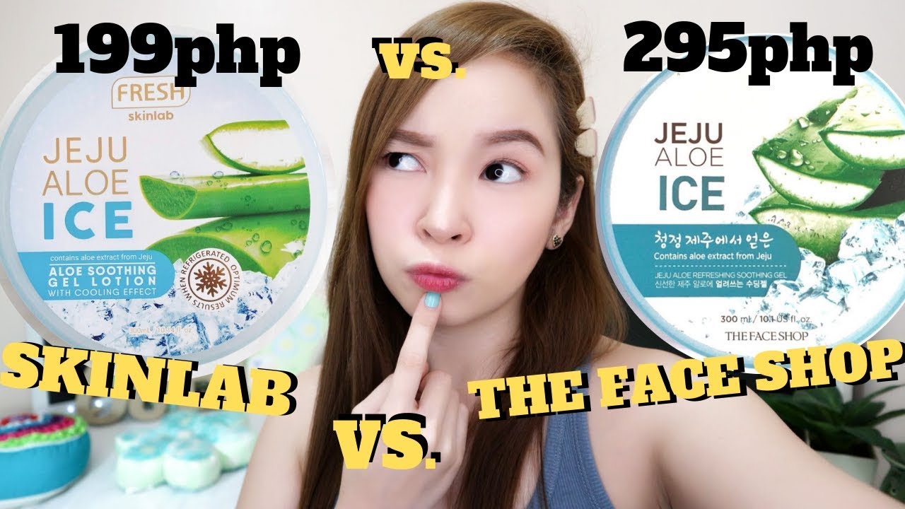 * JEJU ALOE ICE * PAREHO? Ano ang pagkaka iba nila?