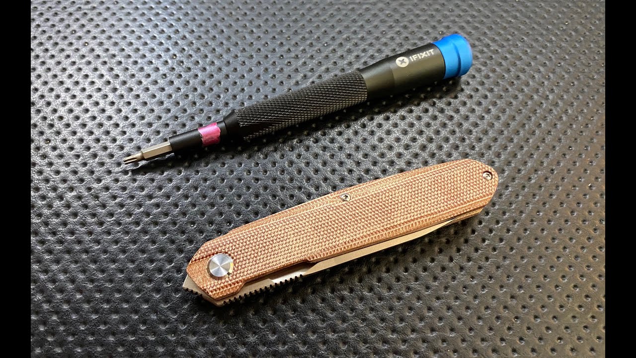 How to disassemble and maintain the Real Steel Metamorph Compact (Micarta Version!)