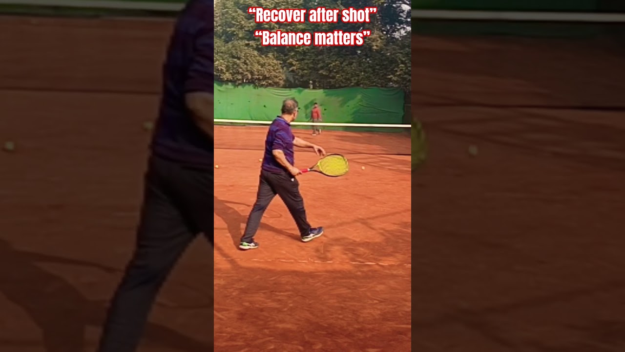 Adult Beginner Tennis | Recover After Every Shot