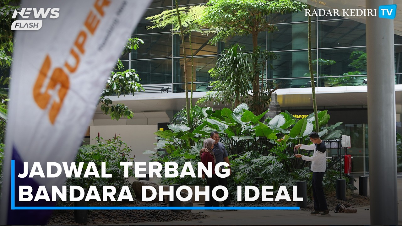 Jadwal Terbang Bandara Dhoho Ideal, Tambahan Penerbangan Minggu Dapat Perkuat Konektivitas Daerah