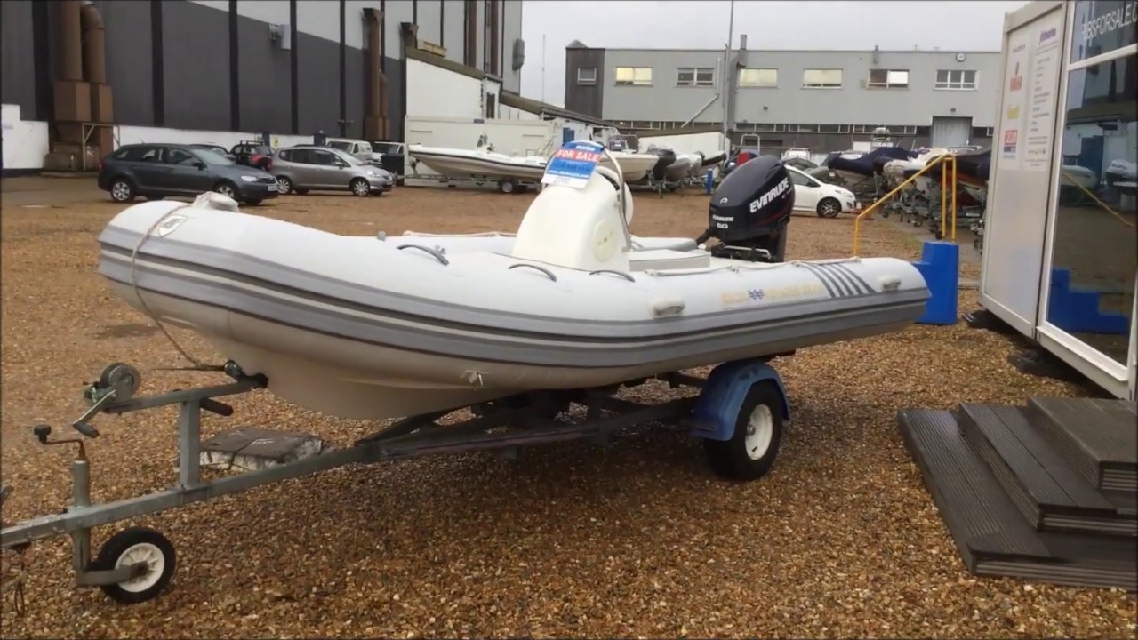 JBT Marine RIB Specialists present this Excel 470 RIB with Evinrude 60HP Engine