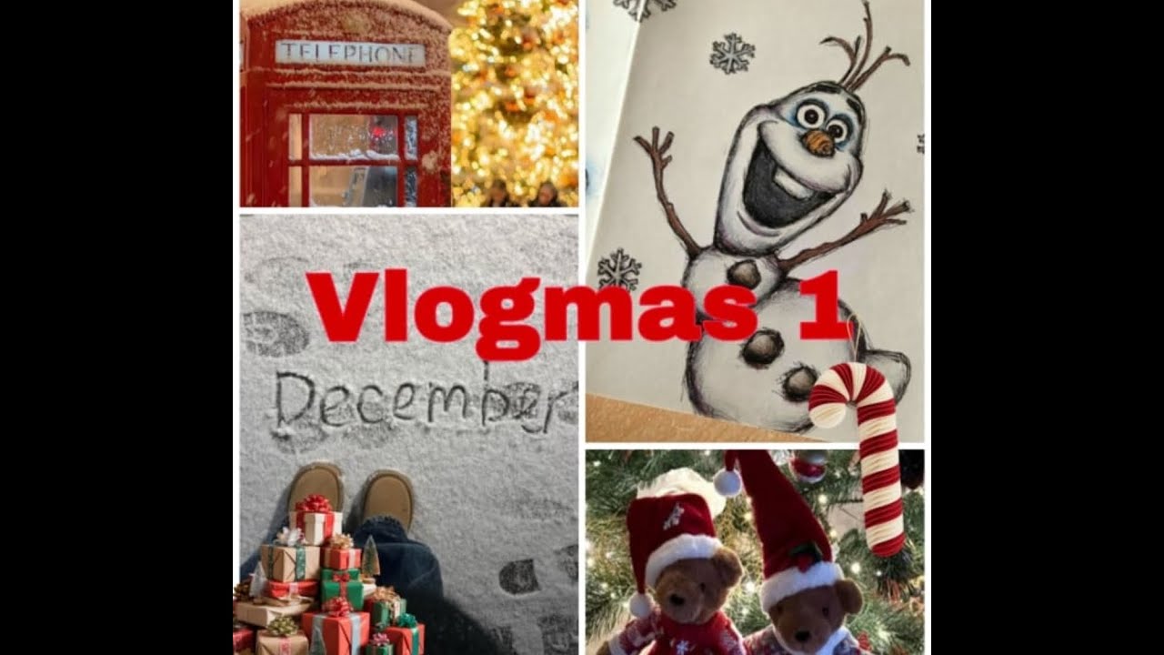 Vlogmas 1. Как проходят мои 3 дня в декабре. Alisiya🎄