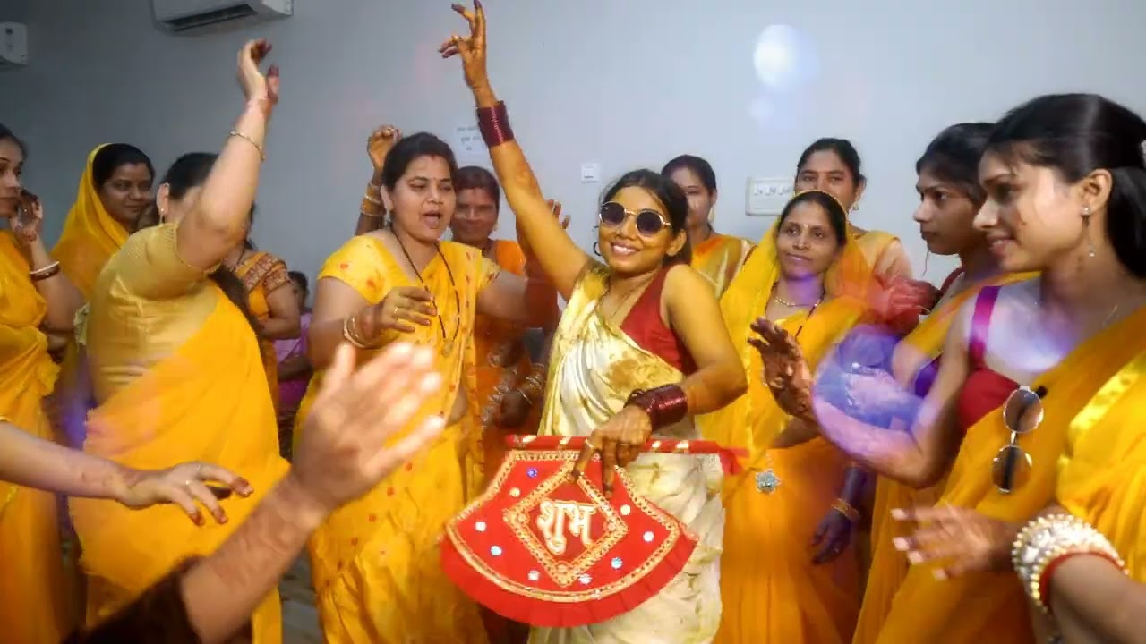 Nikita and Lokesh | Haldi
