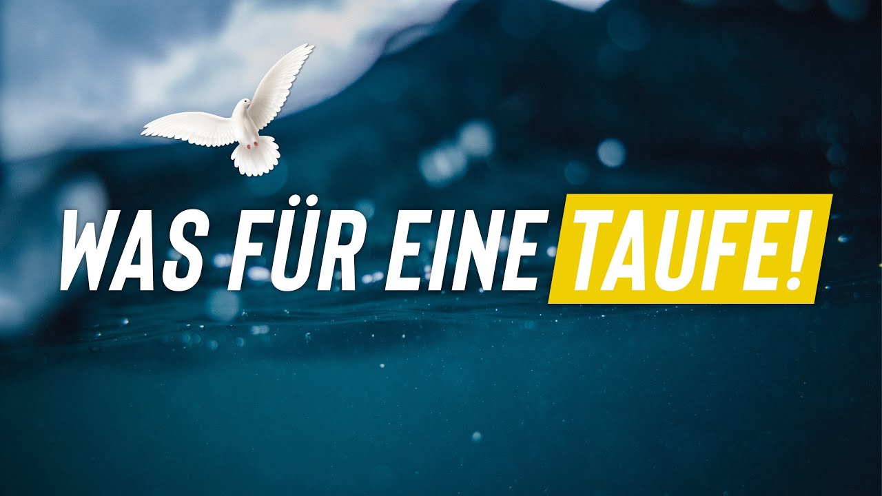 Was für eine Taufe!
