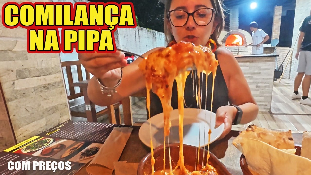 COMILANÇA NA PIPA! COMENDO BARATO NA PRAIA DA PIPA - RN