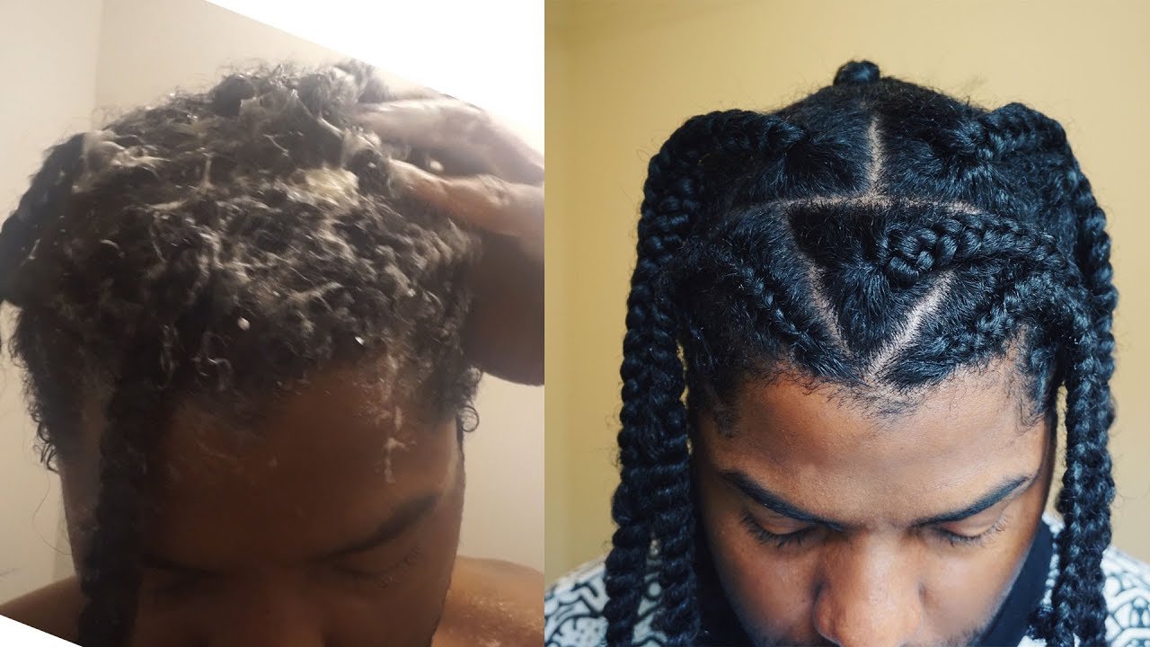 Cleaning my nasty scalp after 3 weeks of working out | BEWARE