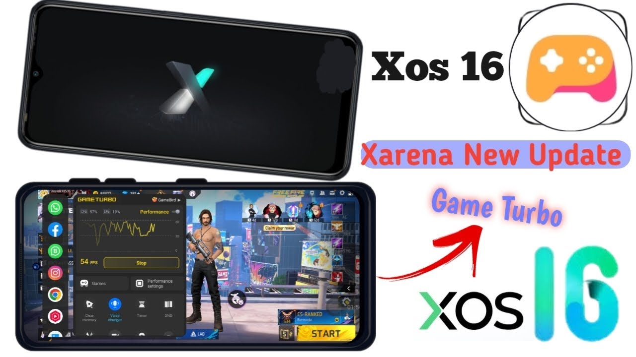 Infinix xos 16 Xarena Turbo edition|| how to update game turbo || infinix xarena game zone ||