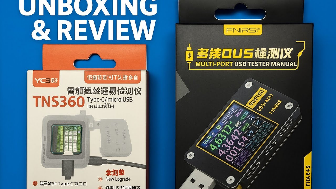New Types Of USB Tester | UNBOXING & REVIEW | PART 1