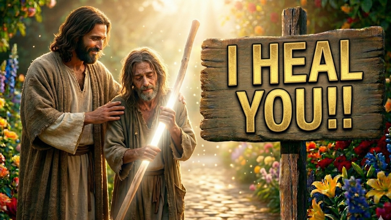 ✝️JESUS SAYS: STOP SUFFERING FROM THAT ILLNESS RIGHT NOW, I AM WITH YOU.
