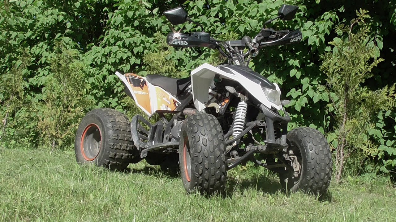 QUAD EGL 125 DRIFTING