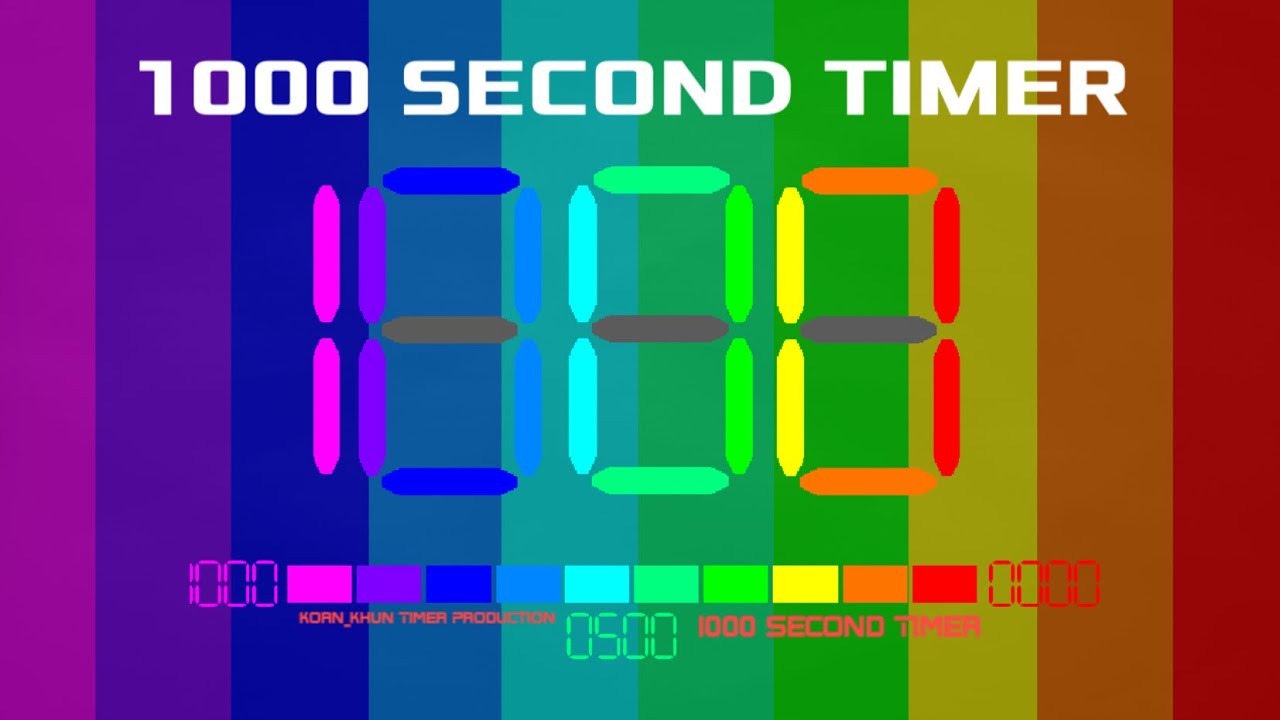 1000 SECONDS | FlipaClip
